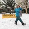 imageK KomForme Snow Boots for Boys ampamp Girls Warm Waterproof Slip Resistant Winter Shoes ToddlerLittle KidBig KidBlacksnow