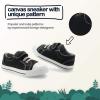 imageK KomForme Toddler Shoes Boys Girls Canvas Sneakers Size 413Ablack