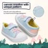 imageK KomForme Toddler Shoes Boys Girls Canvas Sneakers Size 413Blue