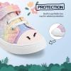 imageK KomForme Toddler Shoes Boys Girls Canvas Sneakers Size 413Gradient Glitter