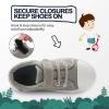 imageK KomForme Toddler Shoes Boys Girls Canvas Sneakers Size 413Grey