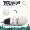 imageK KomForme Toddler Shoes Boys Girls Canvas Sneakers Size 413Offwhite