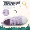 imageK KomForme Toddler Shoes Boys Girls Canvas Sneakers Size 413Purple