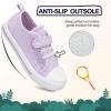 imageK KomForme Toddler Shoes Boys Girls Canvas Sneakers Size 413Purple