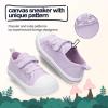 imageK KomForme Toddler Shoes Boys Girls Canvas Sneakers Size 413Purple