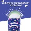 imageK KomForme Toddler Shoes Boys Girls Canvas Sneakers Size 413Purple Spots