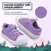 imageK KomForme Toddler Shoes Boys Girls Canvas Sneakers Size 413Taro Purple
