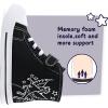 imageK KomForme Toddler Sneakers Girls Canvas High Top Walking Shoes with Hook and LoopsAngel Unicorn