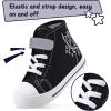 imageK KomForme Toddler Sneakers Girls Canvas High Top Walking Shoes with Hook and LoopsAngel Unicorn