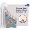 imageK KomForme Toddler Sneakers Girls Canvas High Top Walking Shoes with Hook and LoopsColorful Sequins