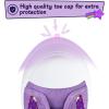 imageK KomForme Toddler Sneakers Girls Canvas High Top Walking Shoes with Hook and LoopsPurple Sequin