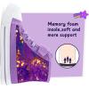 imageK KomForme Toddler Sneakers Girls Canvas High Top Walking Shoes with Hook and LoopsPurple Sequin
