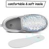 imageK KomForme Toddler Slip on Sneakers Girls Sparkle Sequins Canvas Walking ShoesSliver