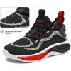 imageRUNSIDE Boys Girls Sneakers Lace up Kids Tennis Shoes for WalkingRunning Lightweight Breathable Gym Shoes Outdoor Little KidBig KidBlackRed