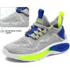 imageRUNSIDE Boys Girls Sneakers Lace up Kids Tennis Shoes for WalkingRunning Lightweight Breathable Gym Shoes Outdoor Little KidBig KidGrey