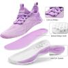 imageRUNSIDE Boys Girls Sneakers Lace up Kids Tennis Shoes for WalkingRunning Lightweight Breathable Gym Shoes Outdoor Little KidBig KidPurple