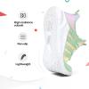 imageRUNSIDE Girls Tennis Shoes Lightweight Sports Kids Sneakers Laceup for RunningWalking ToddlerLittle KidBig KidGradient Yellow