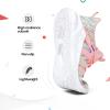 imageRUNSIDE Girls Tennis Shoes Lightweight Sports Kids Sneakers Laceup for RunningWalking ToddlerLittle KidBig KidRainbow Pink