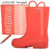 imageK KomForme unisexchild Rain BootsRed
