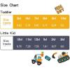 imageK KomForme Toddler Boy Rubber Rain BootsWaterproof with Easyon HandlesYellow CarSize 5M
