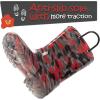 imageK KomForme Kids Rain Boots Waterproof Light up Boots with Easyon HandlesBlackRed Camouflage
