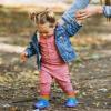 imageK KomForme Toddler Rain Boots Baby Easyon Rain Shoes Lightweight Waterproof for Boys and GirlsRainbow