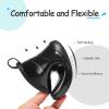 imageK KomForme Toddler Rain Boots Baby Easyon Rain Shoes for Boys and Girls Waterproof Lightweight OutdoorBlack