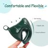 imageK KomForme Toddler Rain Boots Baby Easyon Rain Shoes for Boys and Girls Waterproof Lightweight OutdoorDark Green