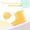 imageK KomForme Toddler Rain Boots Baby Easyon Rain Shoes for Boys and Girls Waterproof Lightweight OutdoorYellow