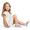 imageK KomForme Toddler Sneakers for Boys and Girls Dual Hook and Loops Sneakers Baby Canvas ShoesGradient Glitter
