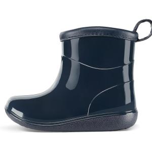 imageK KomForme Toddler Rain Boots Baby Easyon Rain Shoes for Boys and Girls Waterproof Lightweight OutdoorNavy