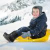 imageK KomForme Kids Snow Boots Fur Lined Warm Waterresistant AntiSlip Winter Boots for ToddlerLittle KidBig KidDinosaur