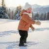 imageK KomForme Kids Snow Boots Fur Lined Warm Waterresistant AntiSlip Winter Boots for ToddlerLittle KidBig KidDinosaur