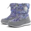 image:imageK KomForme Boys amp Girls Snow Boots Insulated Fur Lined Warm AntiSlip Waterproof Winter Boot ToddlerLittle KidBig KidSpider Print Blue