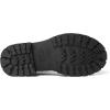image:imageK KomForme Girls Glitter Ankle Boots Lace Up Waterproof Combat Shoes With Side Zipper for ToddlerLittle KidBig KidBlack