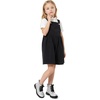 image:imageK KomForme Girls Glitter Ankle Boots Lace Up Waterproof Combat Shoes With Side Zipper for ToddlerLittle KidBig KidSliver