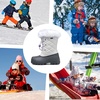 image:imageK KomForme Boys Girls Fur Lined Warm AntiSlip Waterproof Winter BootGrey