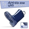 image:imageK KomForme Kids Girls amp Boys Rain Boots with Easyon Handles Outdoors  Waterproof PVCNavy