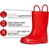 image:imageK KomForme Kids Girls amp Boys Rain Boots with Easyon Handles Outdoors  Waterproof PVCRed