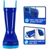 image:imageK KomForme Kids Girls amp Boys Rain Boots with Easyon Handles Outdoors  Waterproof PVCRoyal Blue