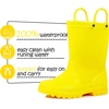 image:imageK KomForme Kids Girls amp Boys Rain Boots with Easyon Handles Outdoors  Waterproof PVCYellow