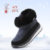 image:imageK KomForme Kids Insulated Fur Lined Warm Snow BootsBlue Rain Cloth