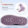 image:imageK KomForme Kids Insulated Fur Lined Warm Snow BootsPearl Purple