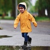 image:imageToddler Rain Boots Baby Easyon Rain Shoes for BoyampGirl  Waterproof PVCBlack