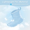 image:imageToddler Rain Boots Baby Easyon Rain Shoes for BoyampGirl  Waterproof PVCBlue