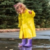 image:imageToddler Rain Boots Baby Easyon Rain Shoes for BoyampGirl  Waterproof PVCPurple