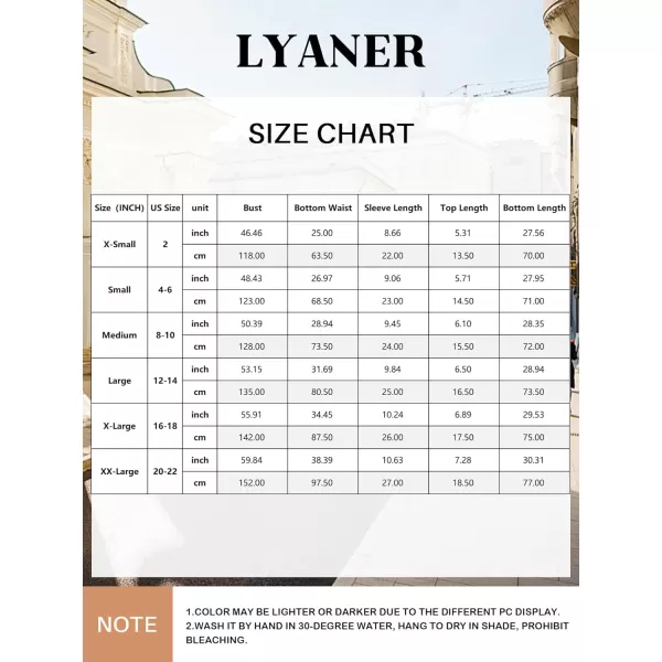 LYANER Women's 2 Piece Outfits Floral Self Tie Knot Crop Top and Midi Skirt Set