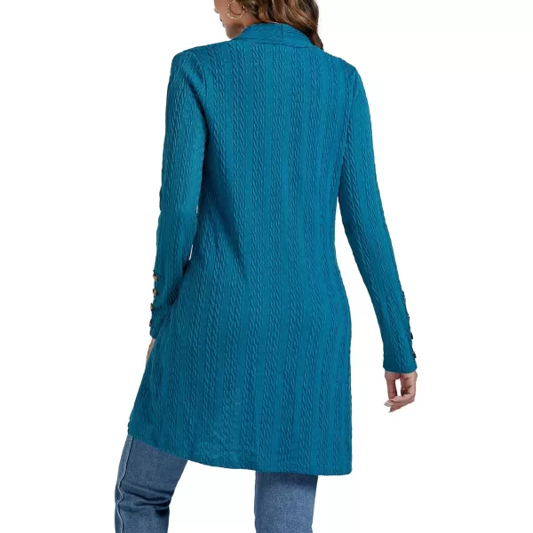 LYANER Women's 2023 Fall Casual Long Sleeve Open Front Sweater Knit Cardigans