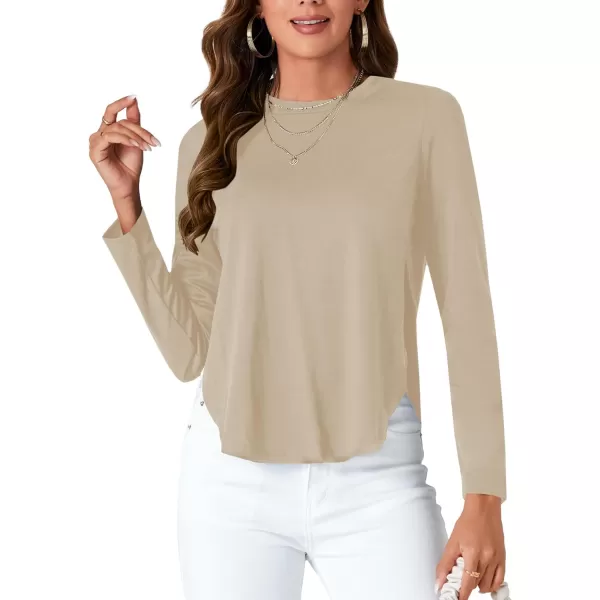 LYANER Women's Casual V Neck Puff Short Sleeve Shirt Blouses Tunic Top