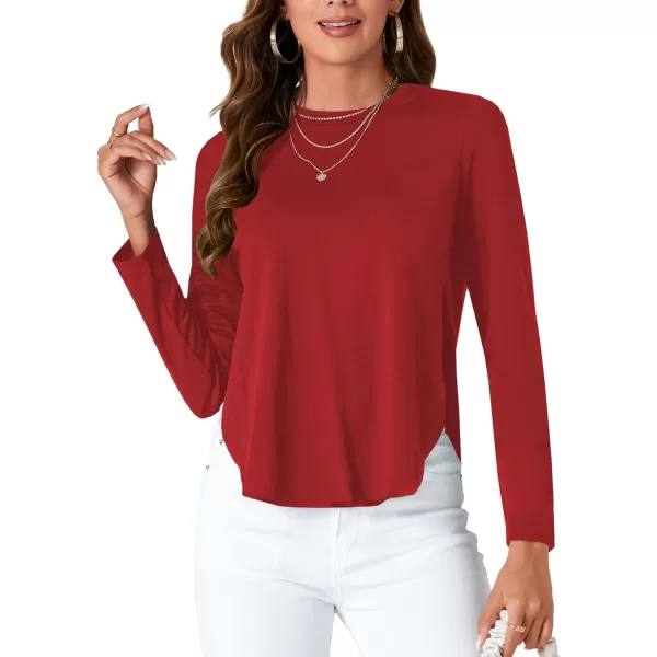 LYANER Women's Casual V Neck Puff Short Sleeve Shirt Blouses Tunic Top